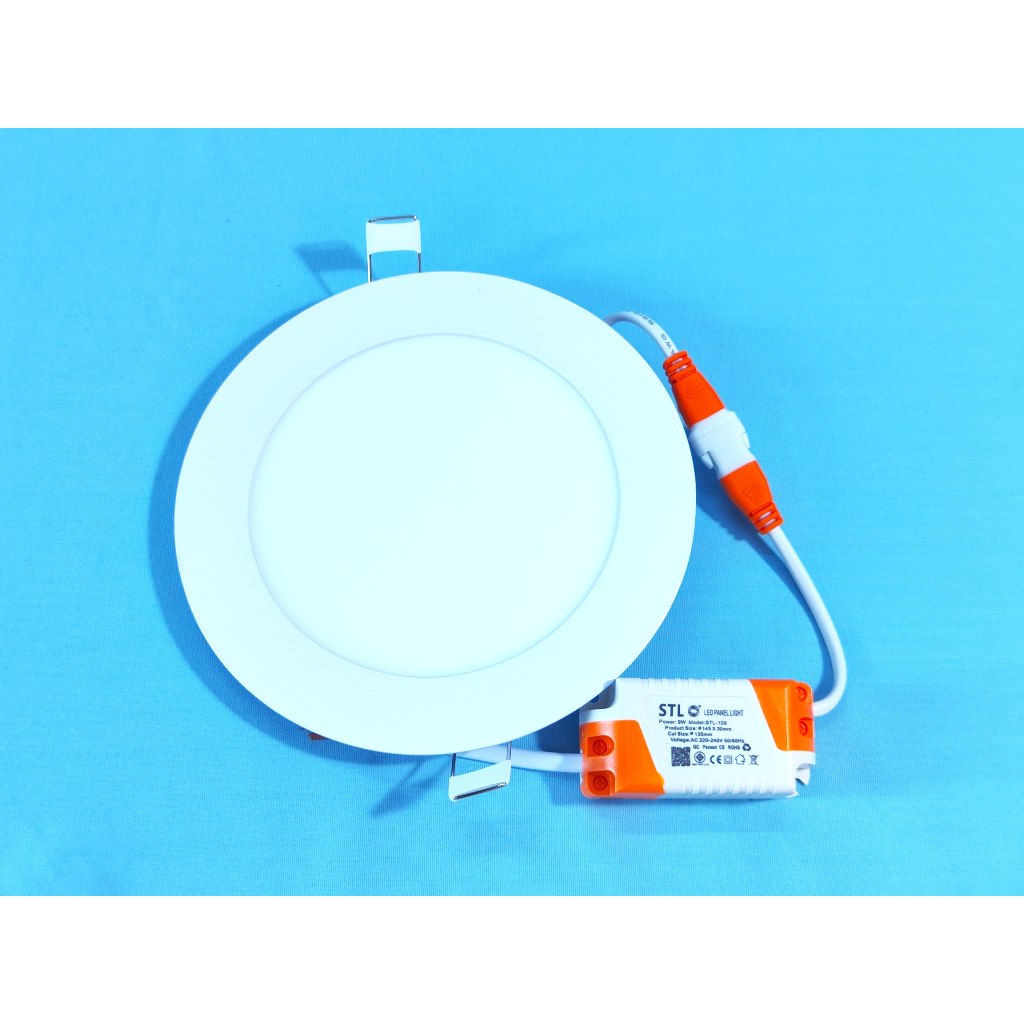 โคมไฟดาวน์ไลท์ หลอดไฟ LED แบบแบน 4 นิ้ว 9W ยี่ห้อ STL