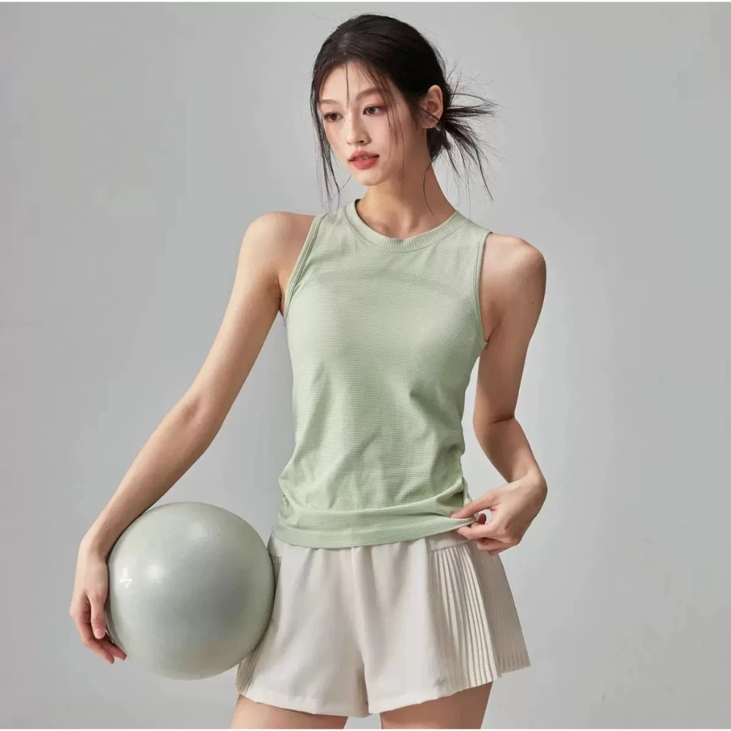 เสื้อกร้ามโยคะ Casual ใส่ได้ทุกกิจกรรม หลายสี ระบายอากาศ thumbnail 3