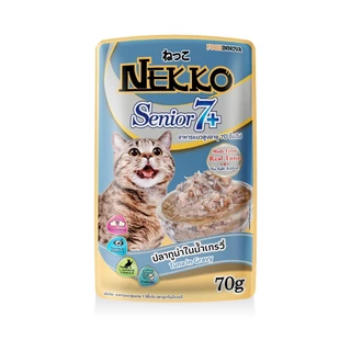 Nekko อาหารเปียกแมว ขนาด 70 กรัม (ยกลัง 48 ซอง)