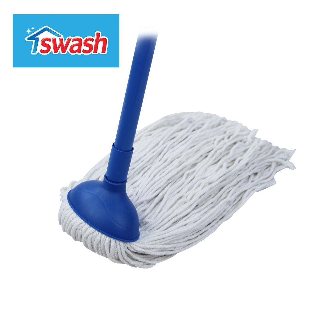 SWASH Cotton Mop ม็อบถูพื้นแบบกลม ไม้ม็อบ ไม้ถูพื้น