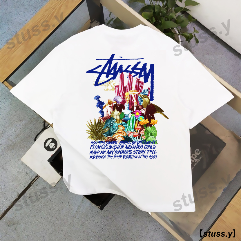 STA.STA.[ของแท้ พร้อมส่งในไทย] Stussy (Australia) Psychedelic HW T Shirt tee.