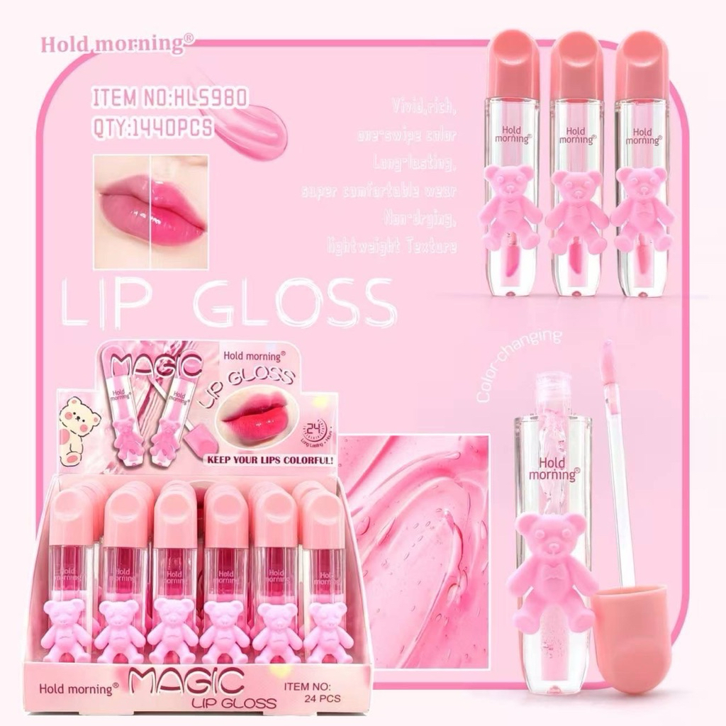 ทินต์ ลิปกลอสใสลายน่ารักคละ 24 แท่ง - รูปที่ 5