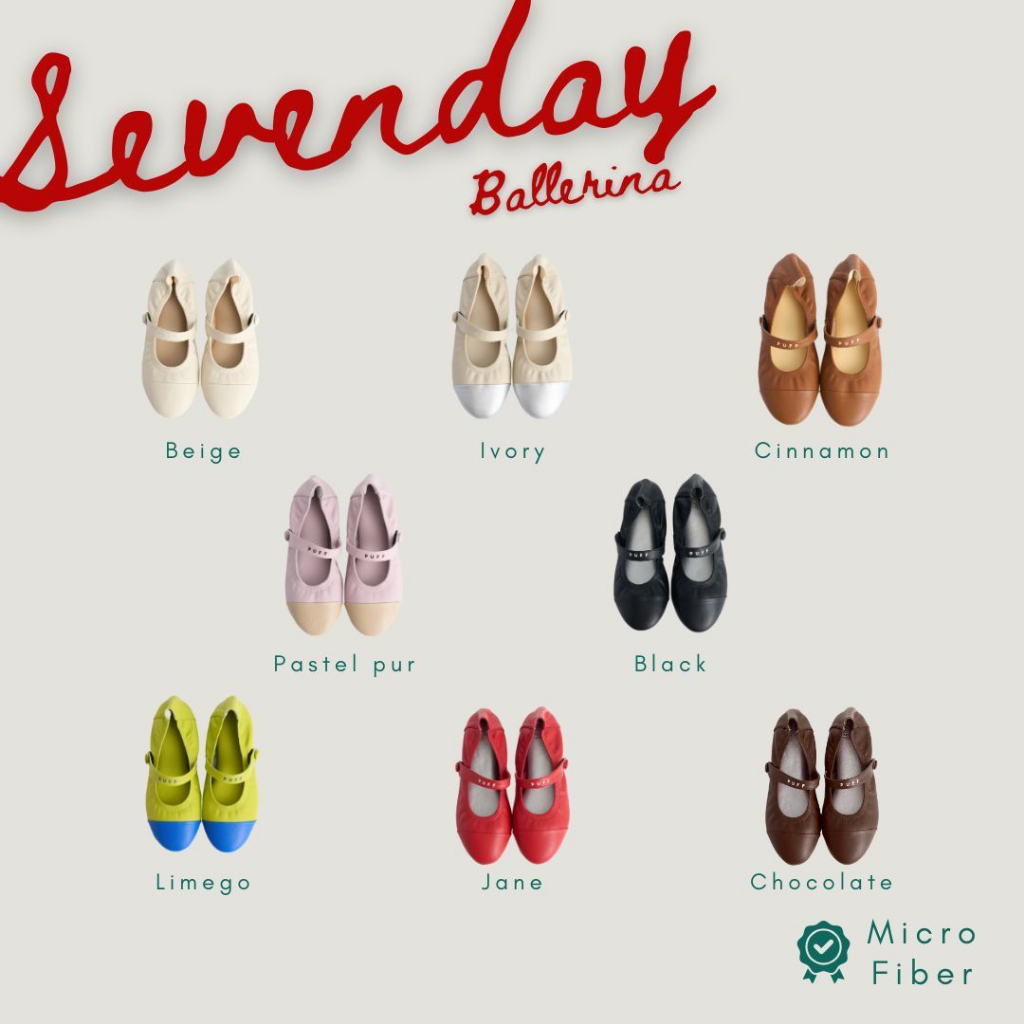 PUFFSHOES.OFFICIAL : SEVENDAY BALLERINA