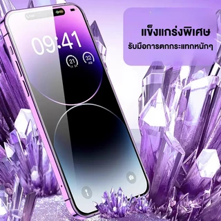 ฟิล์มกระจก เต็มจอ สำหรับ iPhone กันมองกันเสือก PVT รุ่น 16 16PRO 11 15 14 Pro Max 13 Pro Max 12 ProMax 7 8 Plus XR XS