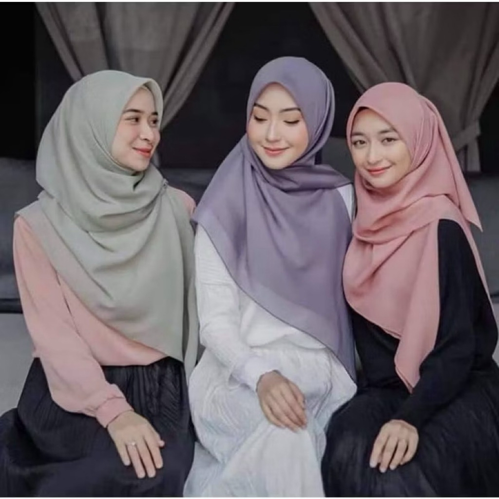 ผ้าคลุมฮิญาบ รุ่นบาวาAzara ขนาดหลาสกรู