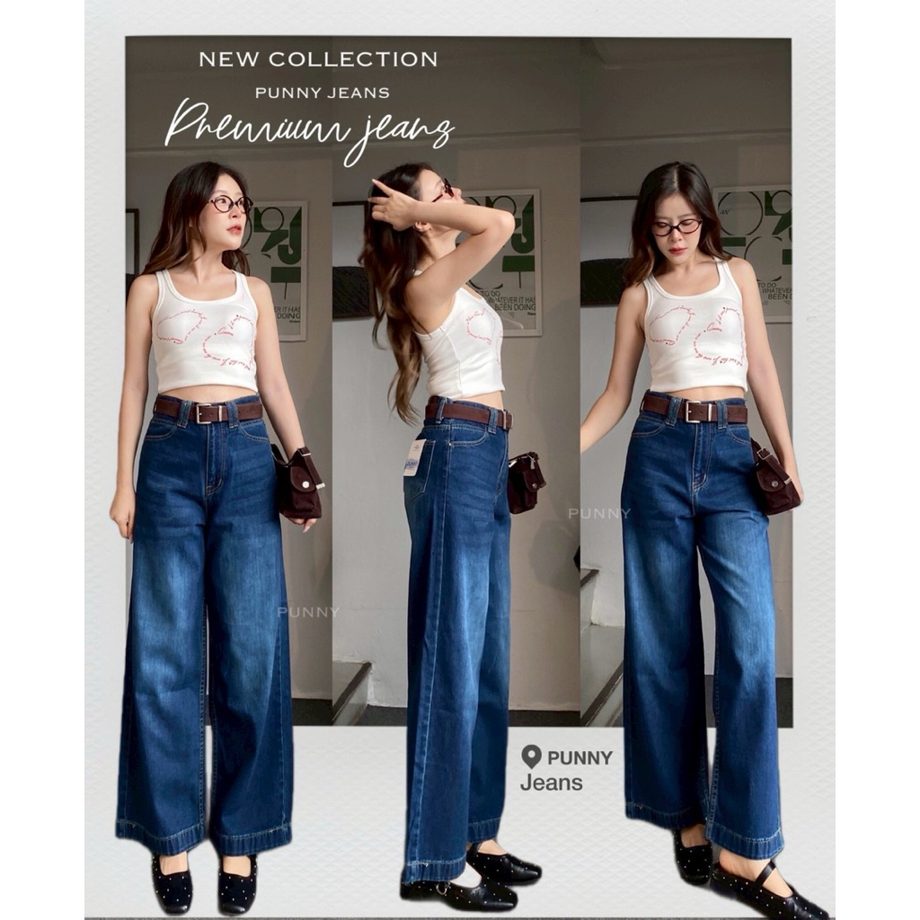 Kimmy Jeans กางเกงขากระบอกงานไฮเอนด์ - รูปที่ 2