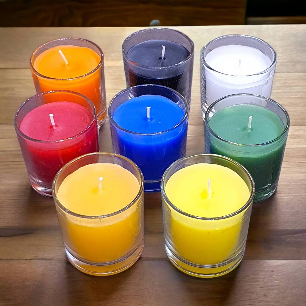 เทียนแก้วเป๊ก 2ออนซ์,3ออนซ์ และ4 Oz เทียนหอมอโรม่า สินค้าพร้อมส่งทันที