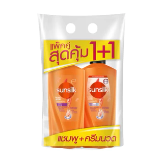 แพ็คคู่สุดคุ่ม📍แชมพู +ครีมนวด แชมพู+แชมพู ซันซิล 300-325มล ล็อตใหม่ ขวดปั๊ม(กดที่ตัวเลือก)
