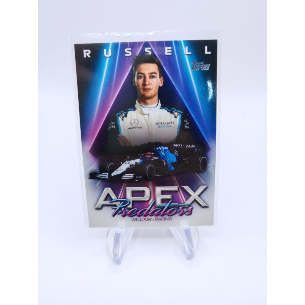 การ์ด f1 topps 2021 george russell