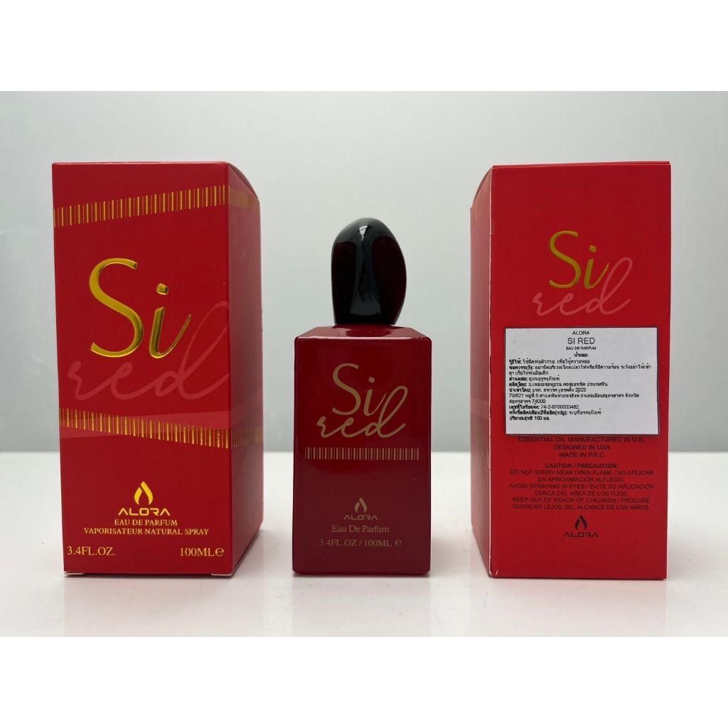 น้ำหอม Alora Si Red ขนาด 100ml.