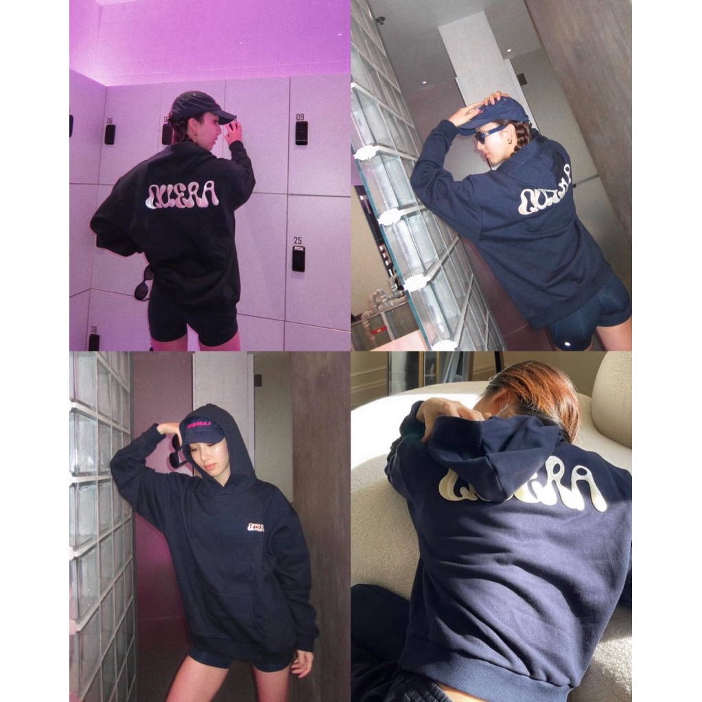 Quera Astro Hoodie สีกรม จากร้าน Quera.brand