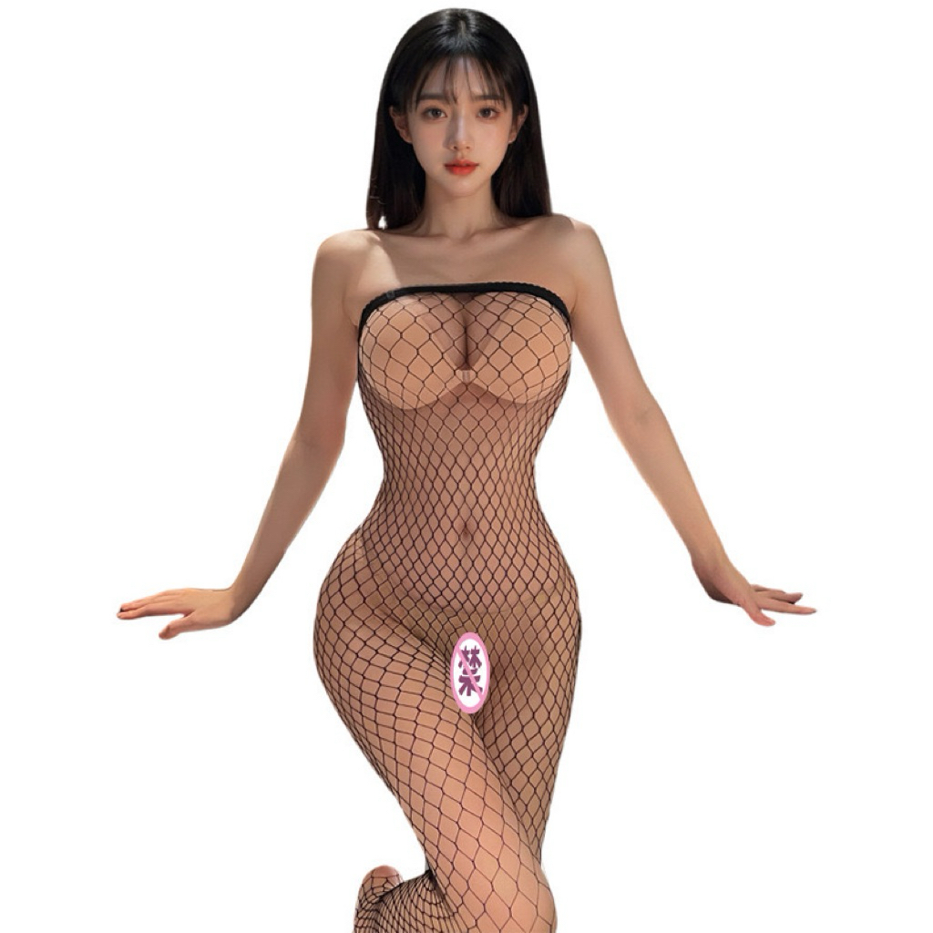 ชุดตาข่ายรัดรูป ชุดนอนเซ็กซี่ TT244 (F) เกาะอก 🎗️เกรดพรีเมี่ยมแท้ ชุดนอนไม่ได้นอน - รูปที่ 6