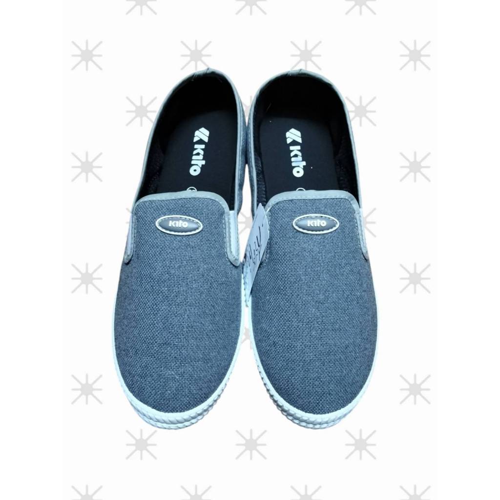 Kito กีโต้ 0715 รองเท้าผ้าใบสลิปออนผู้หญิง ยี่ห้อ Kito รุ่น 0715 Size 35-39 มีบริการส่งด่วน