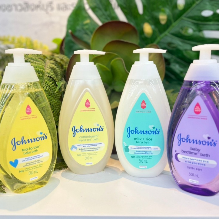 Johnson's Baby Bath สบู่เหลวอาบน้ำและสระผม ปริมาณสุทธิ 500 มล.