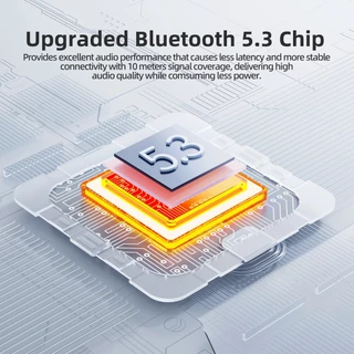 GOOJODOQ หูฟังบลูทูธ หูฟัง Bluetooth 5.3 เสียง Hifi การควบคุมด้วยสัมผัส หูฟังไร้สาย