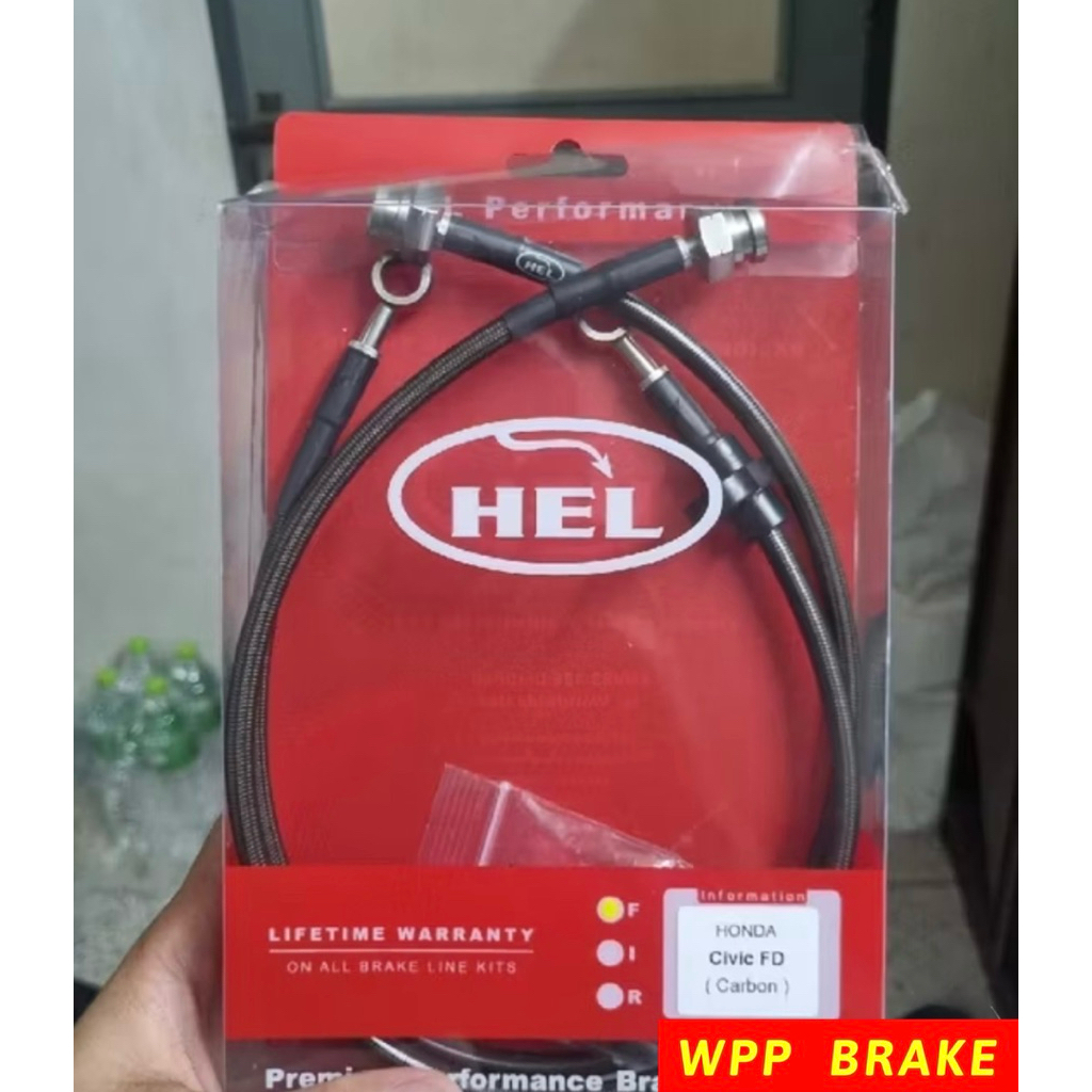 สายถักเบรค hel เฮล มีทั้งคู่หน้าและคู่หลัง เบรกเดิม เบรค17z/18z/19z ใส่ได้หมด นำเข้าจากอังกฤษ มีรับป