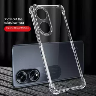 🔥เคสใส🔥ใช้สำหรับ Oppo A60 A18 A38 A58 A78 A58 4G A78 4G A98 A17 A17K Reno8T พร้อมส่ง กันกระแท For ออปโป้