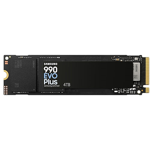 4TB 990 EVO Plus NVMe PCIe Gen 5x2 SSD M.2 2280 (MZ-V9S4T0BW)