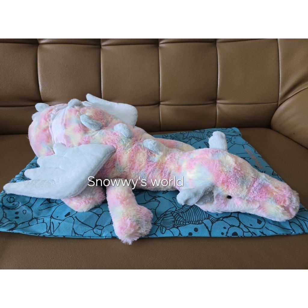 สินค้าพร้อมส่ง🐉Jellycat Lazulia Dragon Huge มังกร Jellycat ของแท้ 100%