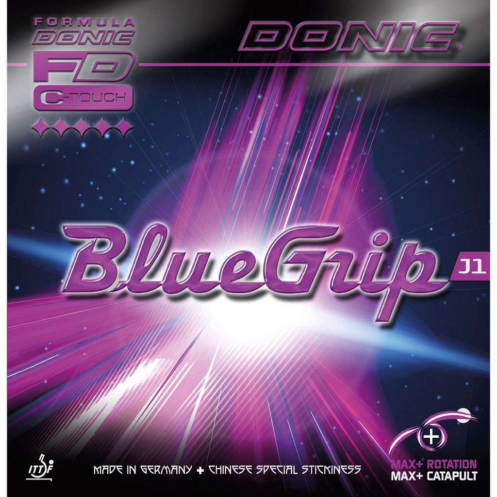 [NEW] ยางปิงปองยี่ห้อ DONIC รุ่น BLUEGRIP J1  แท้ 100%