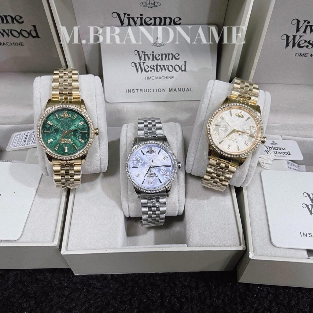 🛒✨New Arrivals SS25 ✨Vivienne Westwood Wallace 32mm Crystal Ladies Watch
