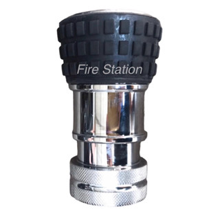 หัวฉีดดับเพลิง แบบปรับฝอย 2.5“ ทองเหลืองขัดเงา / ทองเหลืองชุ…