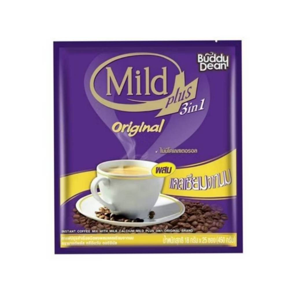 Mild Plus กาแฟ 3in1 มายพลัส ออริจินัล 25 ซอง