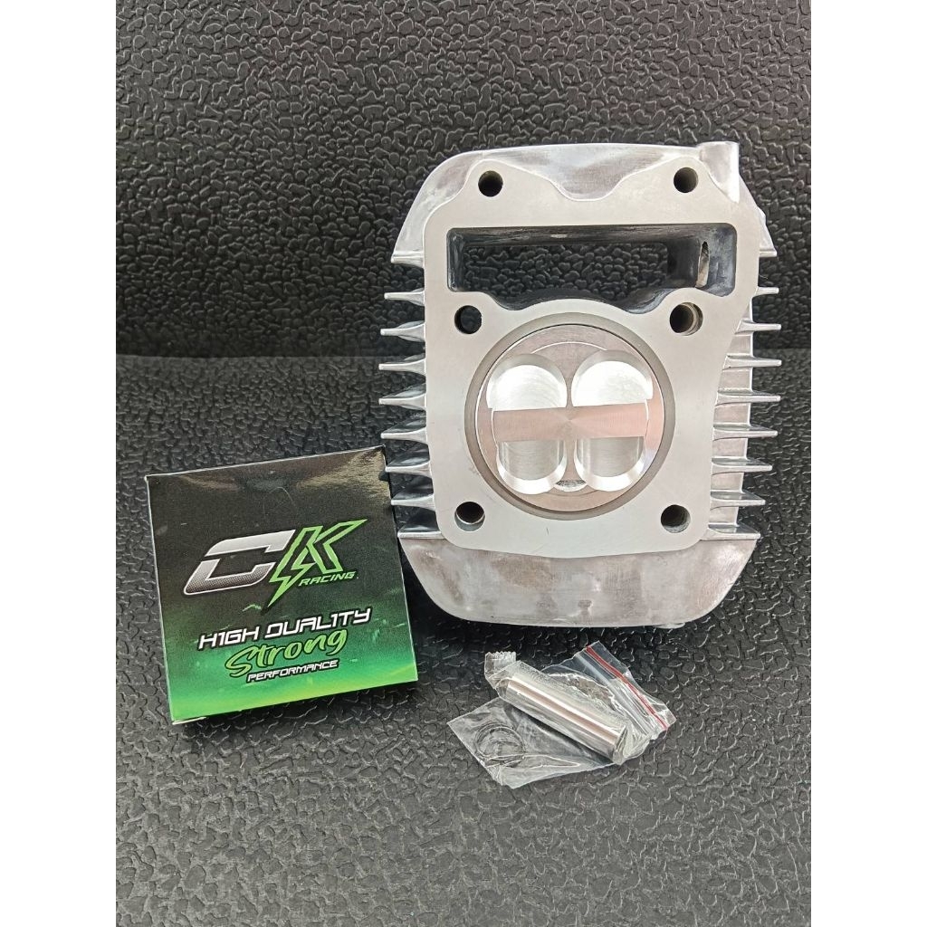 เสื้อลูกสูบ W125i, MSX/KYZ ลูกคาเซ่ CK 56,57,59 มิล สลัก 13 พร้อมหลบวาล์ว 2 วาล์ว 4 วาล์ว - รูปที่ 3