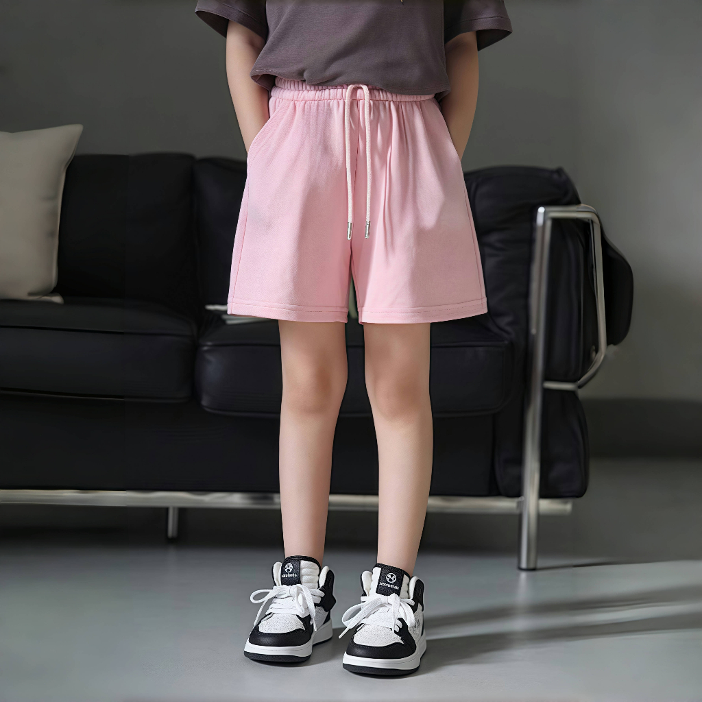 【พร้อมส่ง】กางเกงขาสั้นเด็ก ลําลอง สีสดใส ผ้านุ่มๆ น่ารักๆ ใส่สบาย แฟชั่น ขายดี - รูปที่ 5