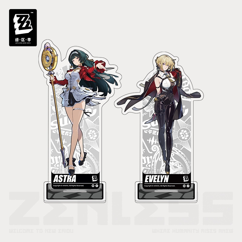 [ พร้อมส่ง / Official ] Zenless Zone Zero Standee - Stars of Lyra ZZZ สแตนดี้ ตัวละคร Stars of Lyra 