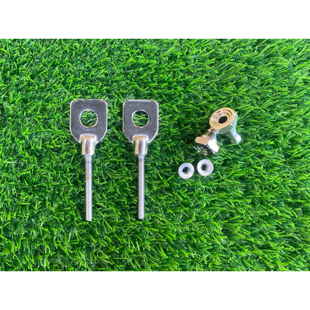 (V.3+)หางปลา เลส พร้อมน็อต + ชุดตั้งหางปลา(ก้นหอยชั้น) ใส่เวฟ125/ WAVE125/W110i น็อตเลสแท้ กลึงมือ ราคา ถูกที่สุด ดีลบีเคเค แกลเลอรีภาพที่ 9