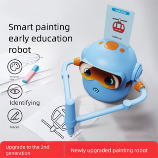 Drawing Robot หุ่นยนต์วาดภาพสําหรับเด็กน้ําหนักเบาพกพาน่ารัก…