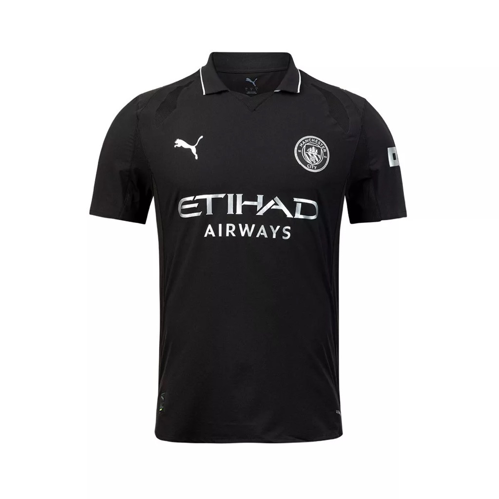 เสื้อแท้ Manchester City Away Jersey 25/26 เสื้อแมนซิตี้ ดำดุสวยมาก แท้ล้าน%
