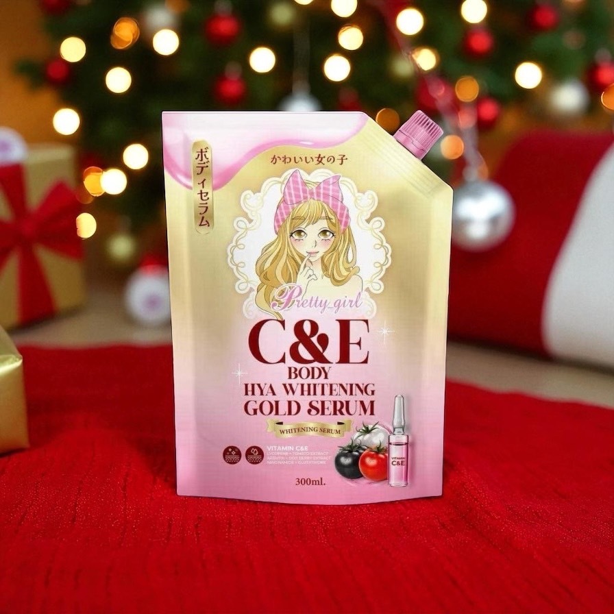 สูตรใหม่ (ของแท้) Pretty Girl Serum เซรั่มพริตตี้เกิร์ลไฮยา C&E 1ถุง59บาท