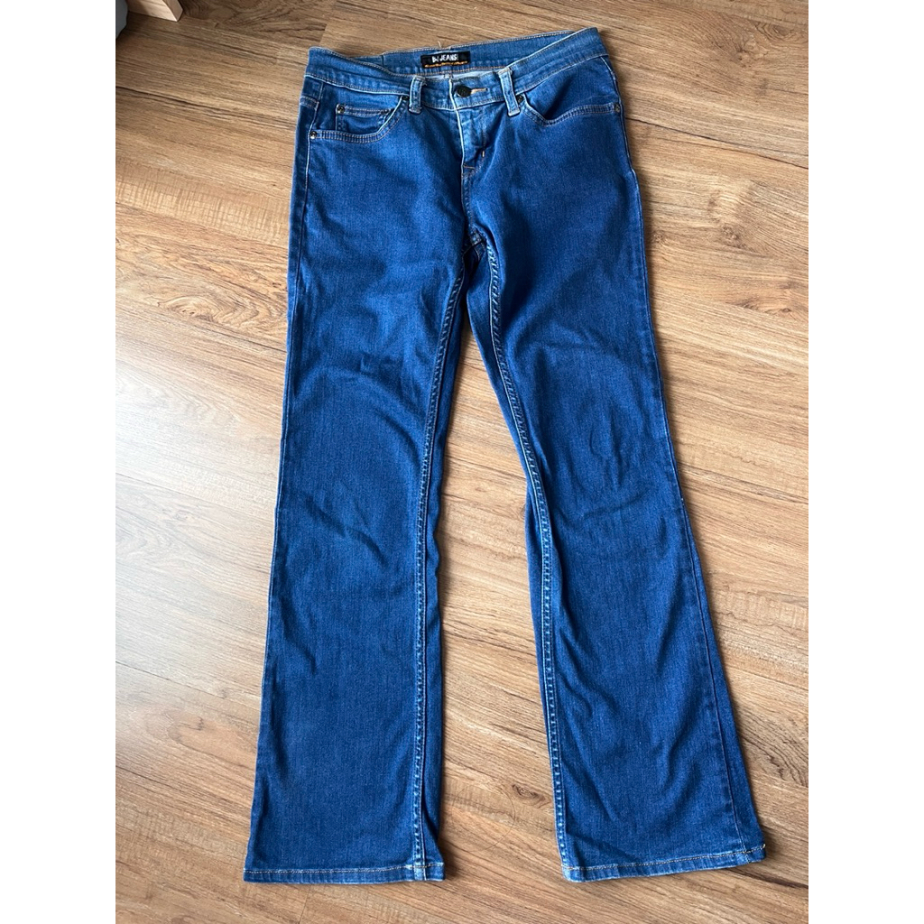 กางเกงยีนส์ขายาว ผู้หญิง Uniqlo G2000 BJ