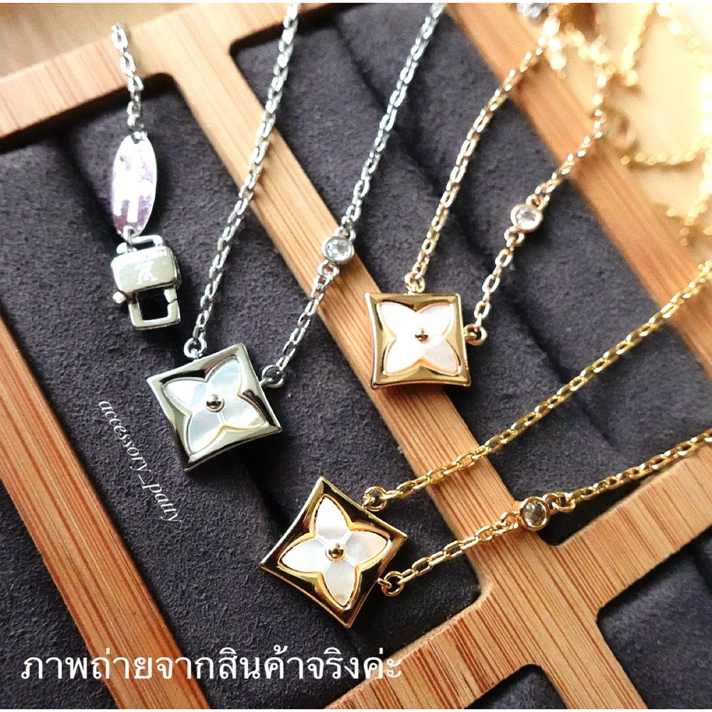 ✨สร้อยคองานดีสุดค่ะ รุ่นL-v31 งานมาครบ3สีค่ะ ดอกสีขาวนูนสวย ใส่สวยติดแกรมแน่นอนค่ะ งานสวยตรงปกค่ะ ✨ ราคา ถูกที่สุด ดีลบีเคเค แกลเลอรีภาพที่ 3