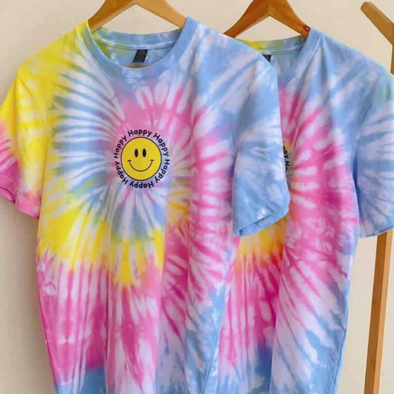 Bebeblue เสื้อมัดย้อม ครอบครัว รุ่น Love เนื้อนุ่ม ใส่สบาย ของแท้ 100%