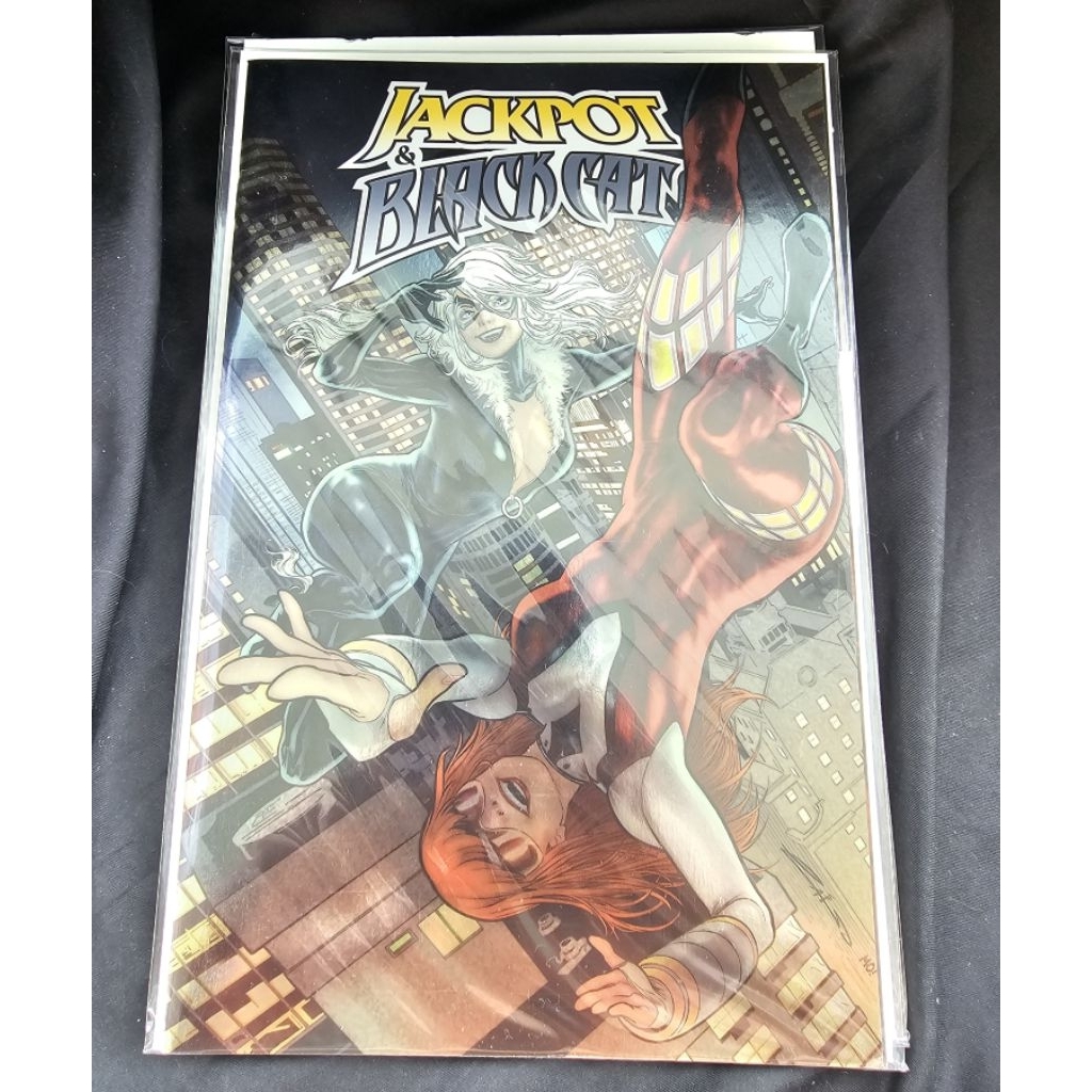 Jackpot & Black Cat #1 – Emilio Foil Variant
