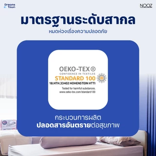 Nooz ผ้ารองกันเปื้อน ผ้ารองฉี่ กันน้ำ100% กันคราบเหลืองบนที่นอน สัมผัสนุ่มสบาย ระบายอากาศได้ดี รุ่น Cooling Bamboo