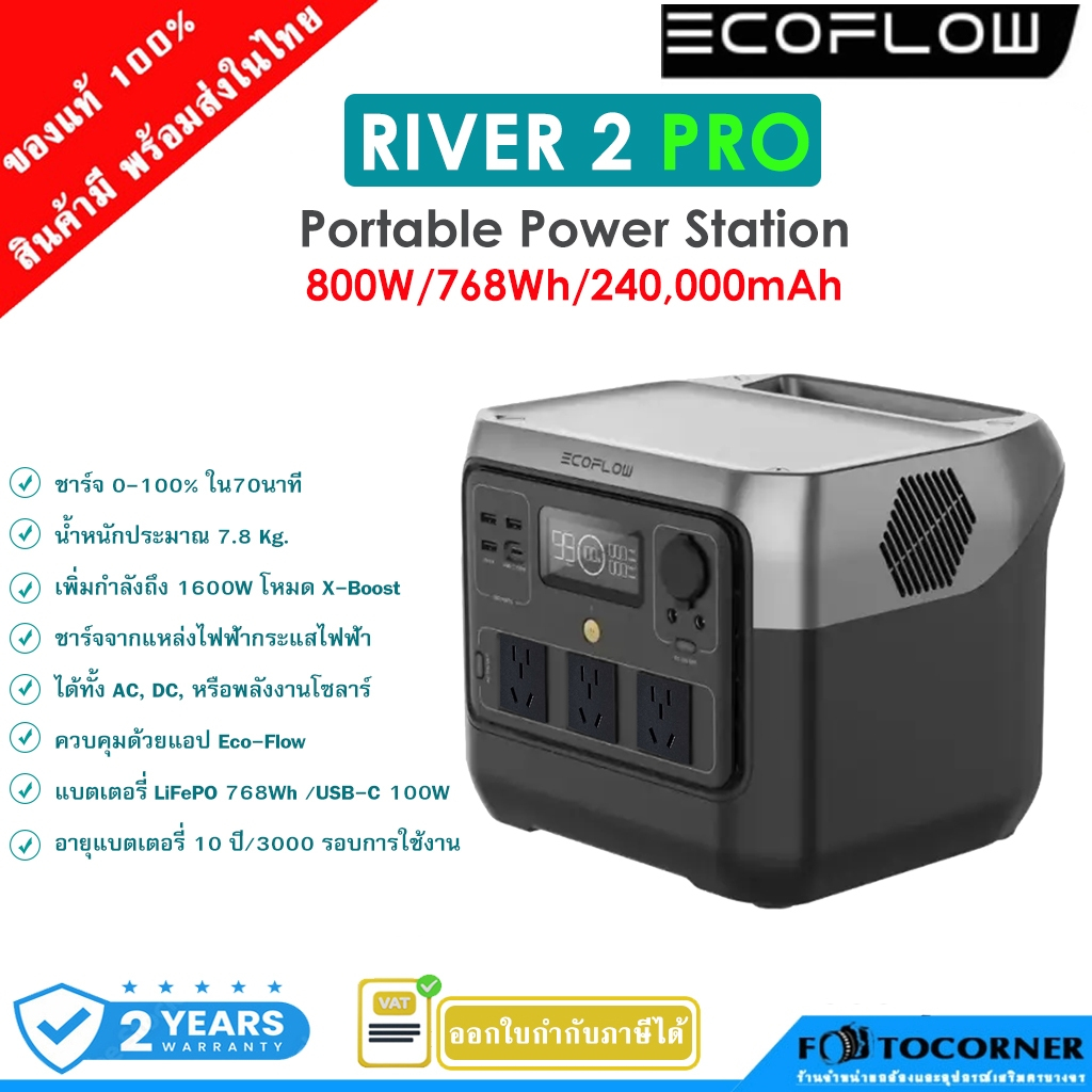 ECOFLOW RIVER 2 Pro Portable Power Station