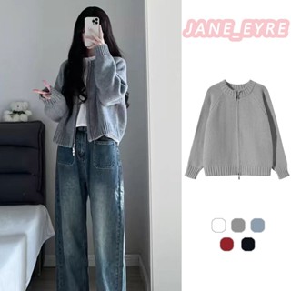 ฤดูใบไม้ร่วงรูปแบบใหม่ ซิปคู่ ถัก ผอมเพรียว ของผู้หญิง เสื้อ…