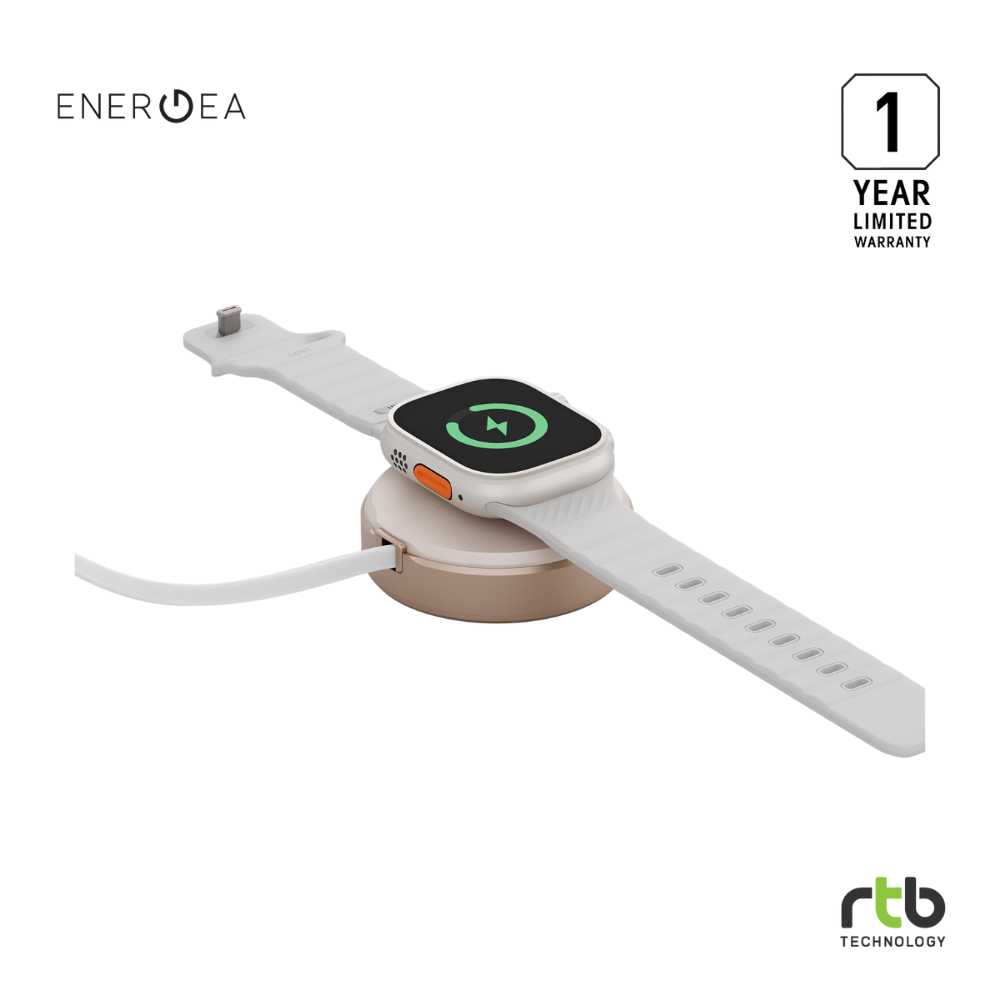 Energea MagDuo Arc แท่นชาร์จ ไร้สายแบบแม่เหล็ก พร้อมสายชาร์จ พกพาสะดวก USB C 2 in 1 Wireless Charger - รูปที่ 5