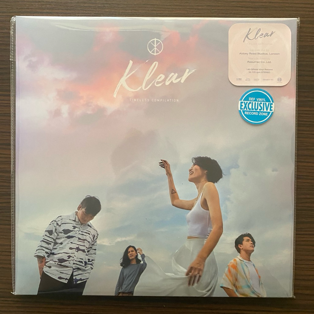 2 LP Vinyl แผ่นเสียง ไวนิล Klear - Timeless Complication (Blue Vinyl) (1820)