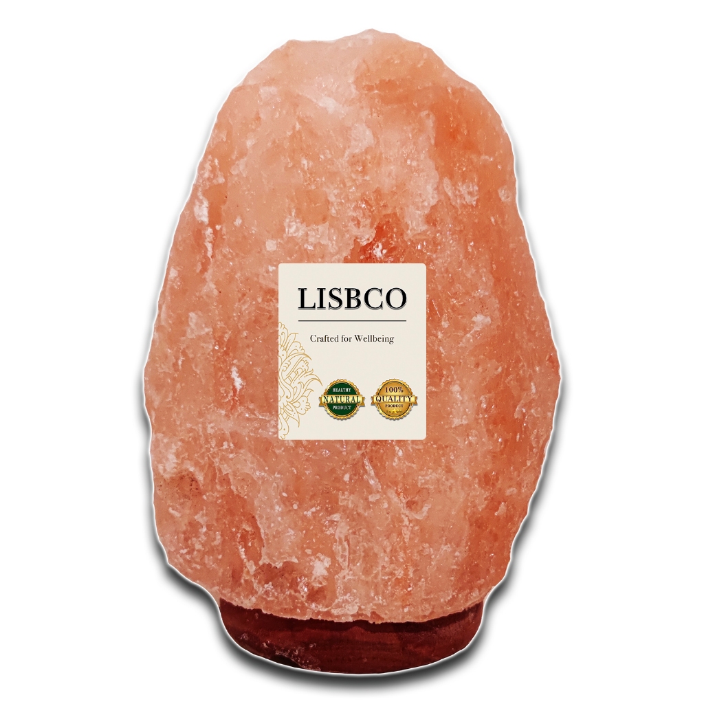 โคมไฟเกลือหิมาลายัน เกลือชมพู หิมาลัย ขนาด 2-3 kg ทรงธรรมชาติ Himalayan Salt Lamp Natural Shape