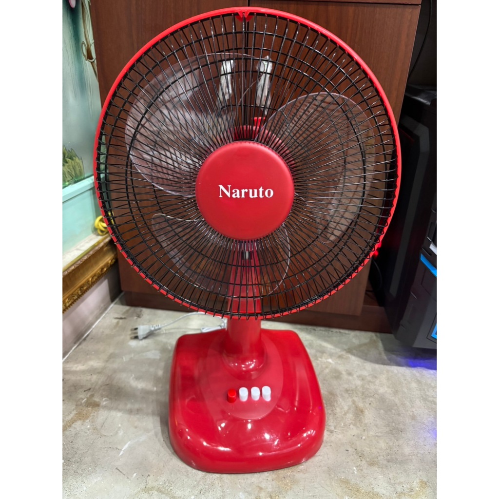 พัดลมราคาถูก พัดลมตั้งโต๊ะ Naruto (นารูโตะ) ขนาด 12 นิ้ว