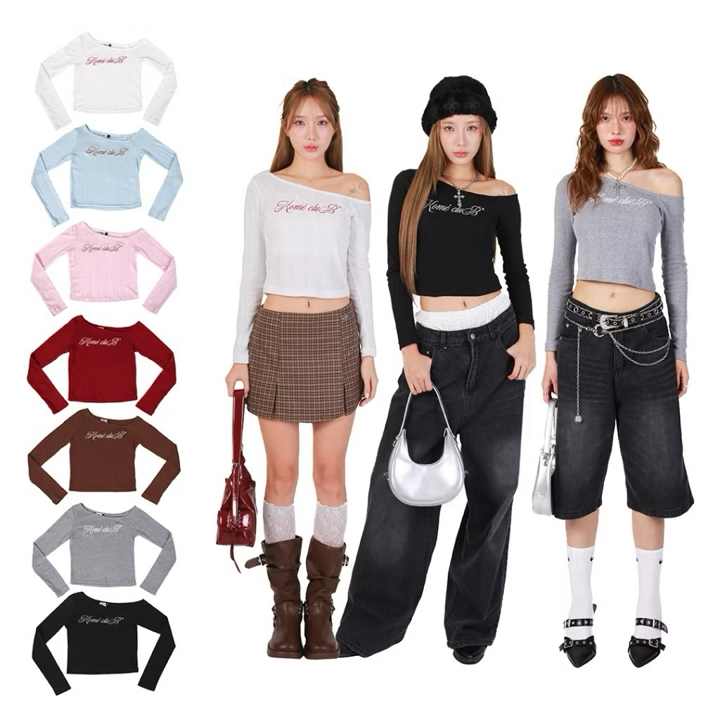 ส่งต่อ เสื้อปาดไหล่ kome.official