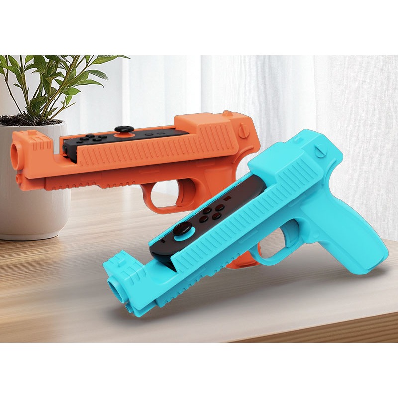 Nintendo Switch 2 อุปกรณ์เสริมจอยปืนยี่ห้อ อาจิโตโม สำหรับเล่นเกมยิงปืนจอยปืนซ้ายและขวาแพ็ค 2  ชิ้น - รูปที่ 5