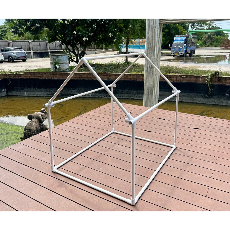 โรงเรือนกว้าง S100 ยาวลึก 120 สูง 130 ซม.