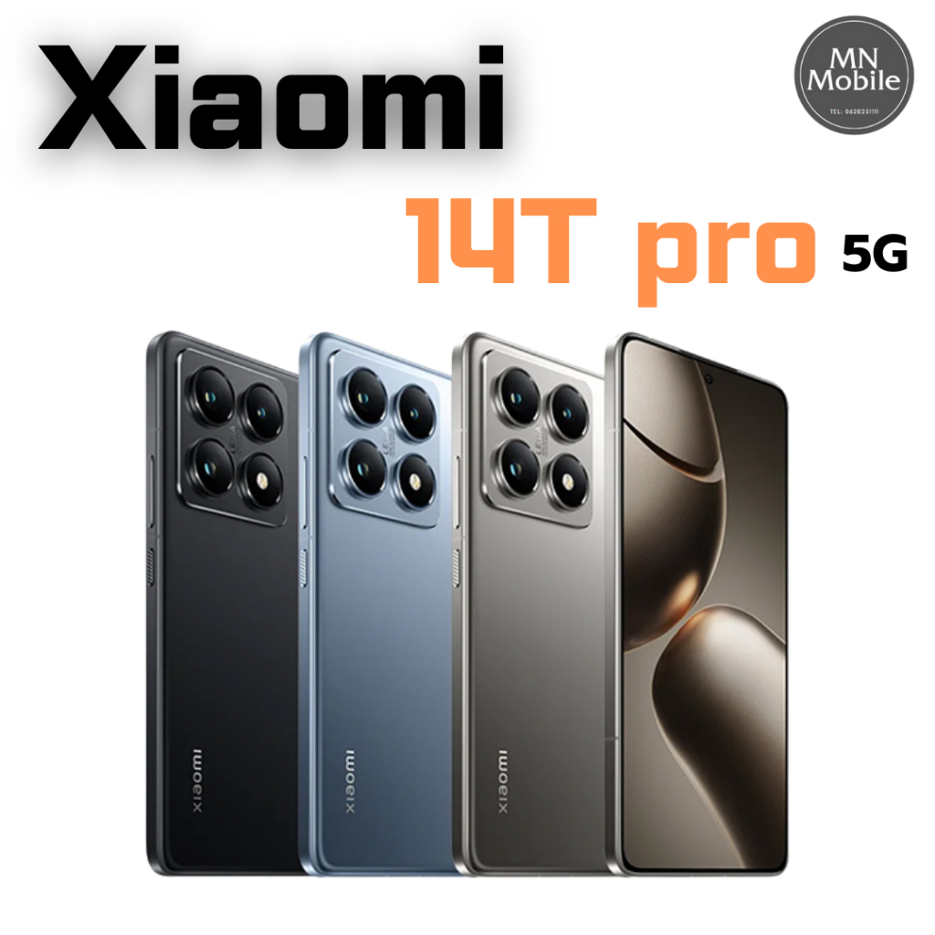 Xiaomi 14T pro 5G ความจุ 12GB + 512GB แถมหัวชาร์จ Enyx 20W | สินค้าจำเป็นต้องแกะเพื่อ Activate เครื่