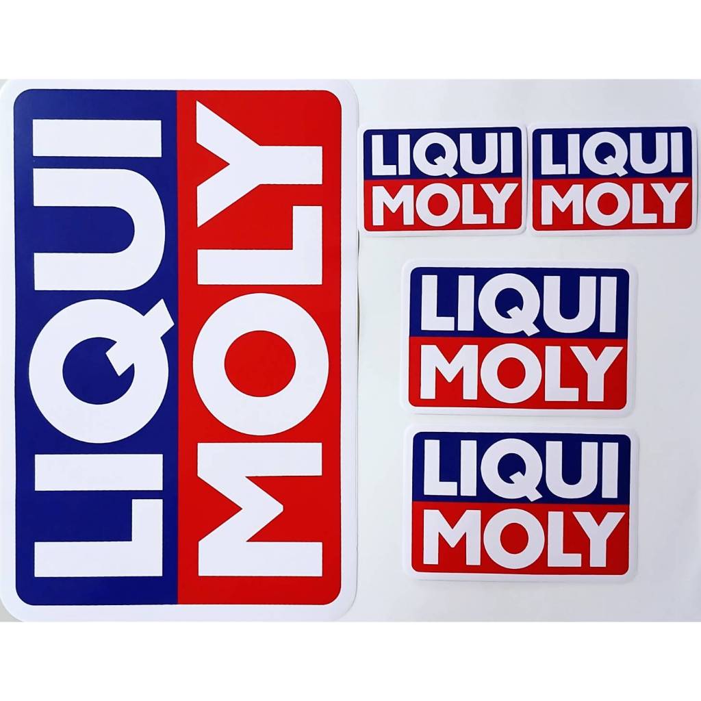สติ๊กเกอร์ LIQUI MOLY #สติ๊กเกอร์แต่งรถ #สติ๊กเกอร์ติดมอเตอร์ไซค์ #สติ๊กเกอร์ติดหมวกกันน็อต